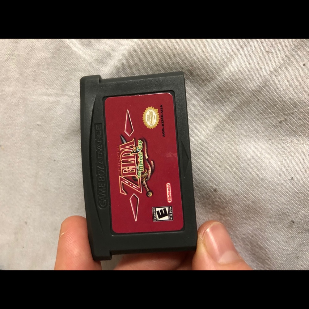 Legend of Zelda Minish Cap GBA Game